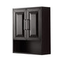 Daria Over-the-Toilet Bathroom Wall-Mounted Storage Cabinet - 25W x 30H x 9D