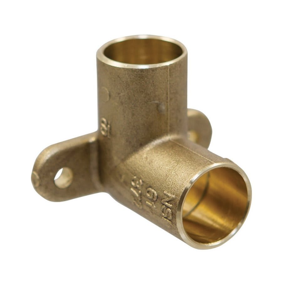 Drop Ear 90 deg Elbow, 3/4 in, C, Copper