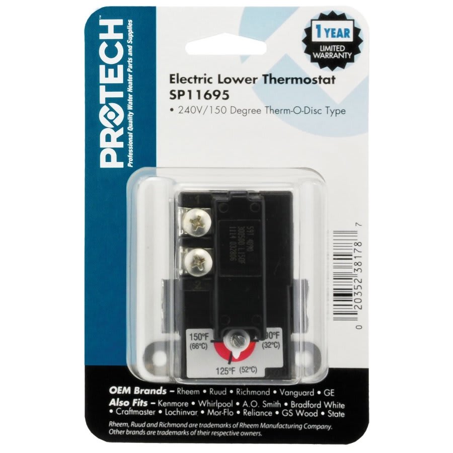 Thermostat Electric Lower