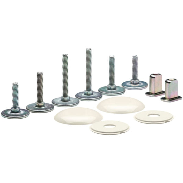 Clean Caps Low-Profile Caps for Toilet Bolts