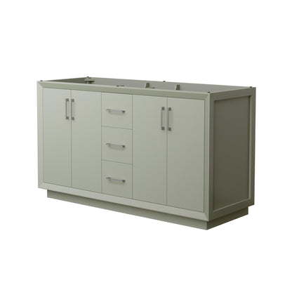 Strada Double Bathroom Vanity - 59.25W x 34.25H x 21.75D