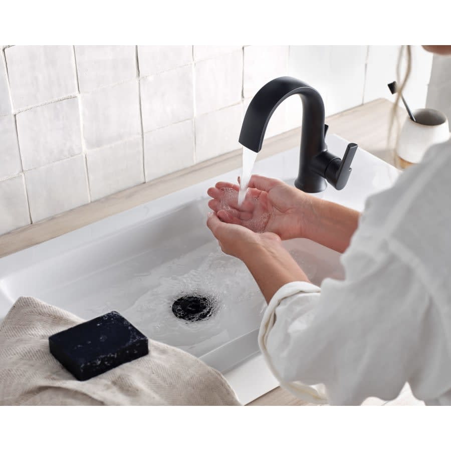 Doux 1.2 GPM Single Hole Bathroom Faucet with Pop-Up Drain Assembly