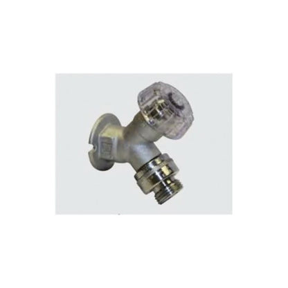 Hose Bibb, 3/4 in Inlet, FNPT, Polished Chrome