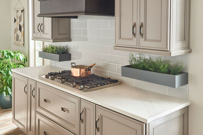 Gray Glossy Subway Tile 4x16