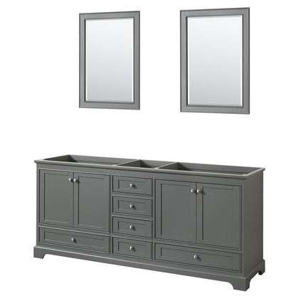 Deborah Double Bathroom Vanity - 79W x 34.25H x 21.63D