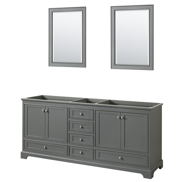 Deborah Double Bathroom Vanity - 79W x 34.25H x 21.63D