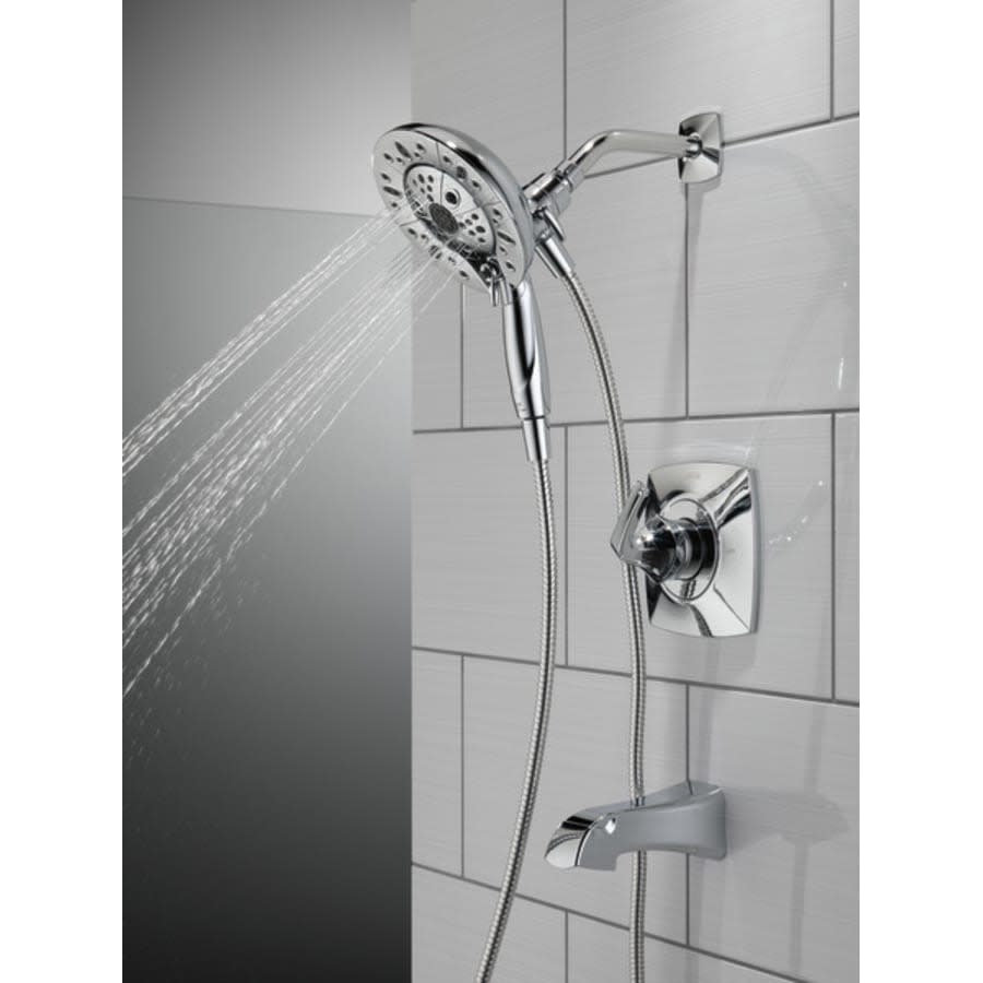 Vesna Monitor 14 Series Pressure Balanced Tub and Shower Set with In2ition and Included Rough-In Valve