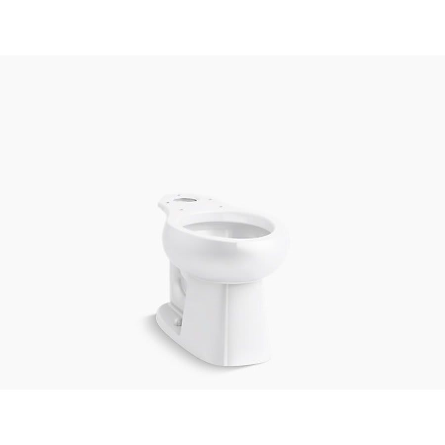 Windham™ Toilet Bowl, Floor Mount, 12 in Rough, ADA, Elongated, White