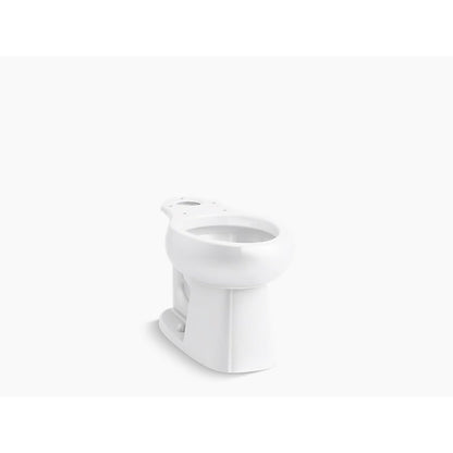 Windham™ Toilet Bowl, Floor Mount, 12 in Rough, ADA, Elongated, White