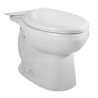 H2Option Elongated Toilet Bowl Only with EverClean Surface, PowerWash Rim and Right Height Bowl