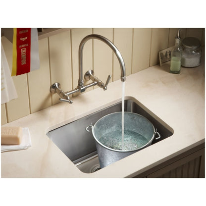 Undertone 23" Undermount Single Basin Stainless Steel Utility Sink