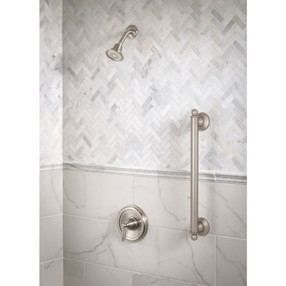 Single Handle Posi-Temp Pressure Balanced Shower Trim with Shower Head from the Brantford Collection (Less Valve)