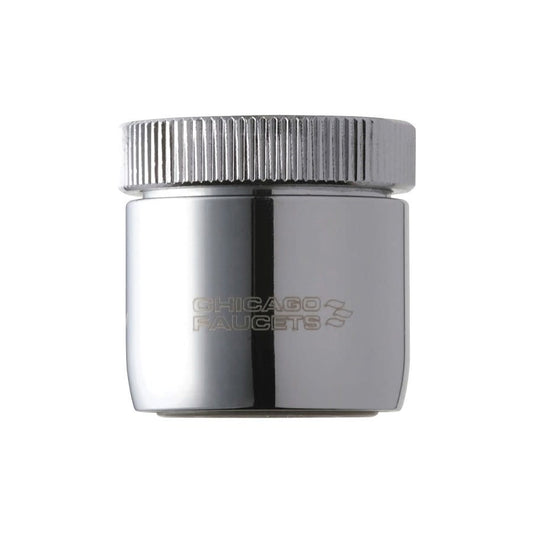 Pressure Compensating Outlet, 2.2 gpm, Female Thread, Non-Aerated Laminar Stream, Polished Chrome