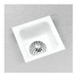 Floor Sink Body, 12 x 12 x 6 in, Square, 2 in, Caulk
