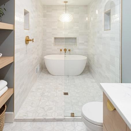 Blomma Bianco Mosaic - Honed