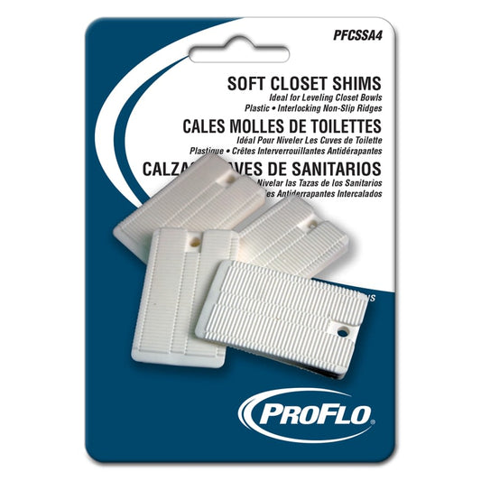 Soft Closet Shims - Pack of 4