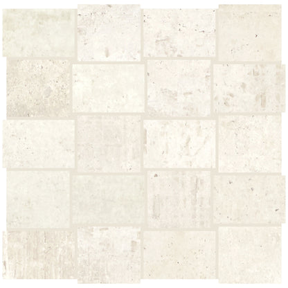 Union Platinum White Rectangle 12X24 Matte