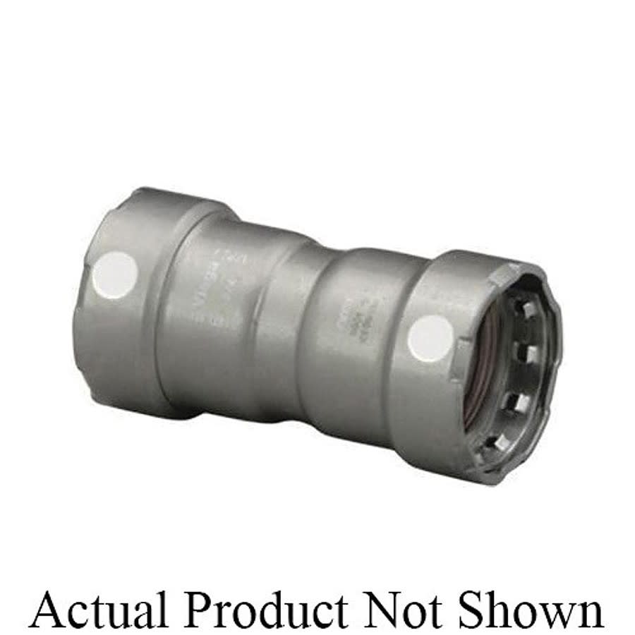 Carbon Steel Coupling, 1/2 in, Press, Import