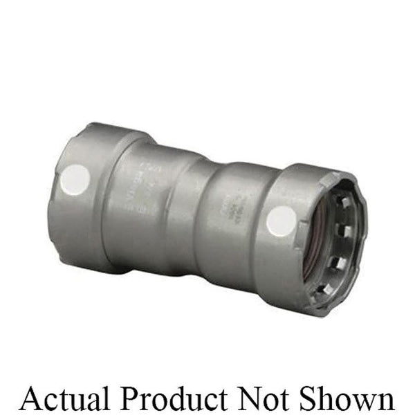 Carbon Steel Coupling, 1/2 in, Press, Import