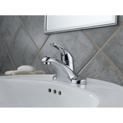 Foundations Core-B Centerset Bathroom Faucet with Pop-Up Drain Assembly - Includes Lifetime Warranty