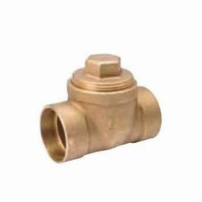 DWV Cleanout Tee, 3 in, C x C x Cleanout, Copper