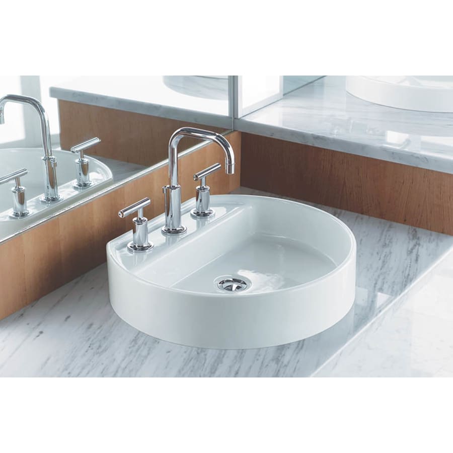 Purist 1.2 GPM Widespread Bathroom Faucet with Pop-Up Drain Assembly