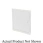 Drywall Access Door, Screw Driver Lock, 6 x 6 in, Galvanized Steel, 16 ga, Primer Coated