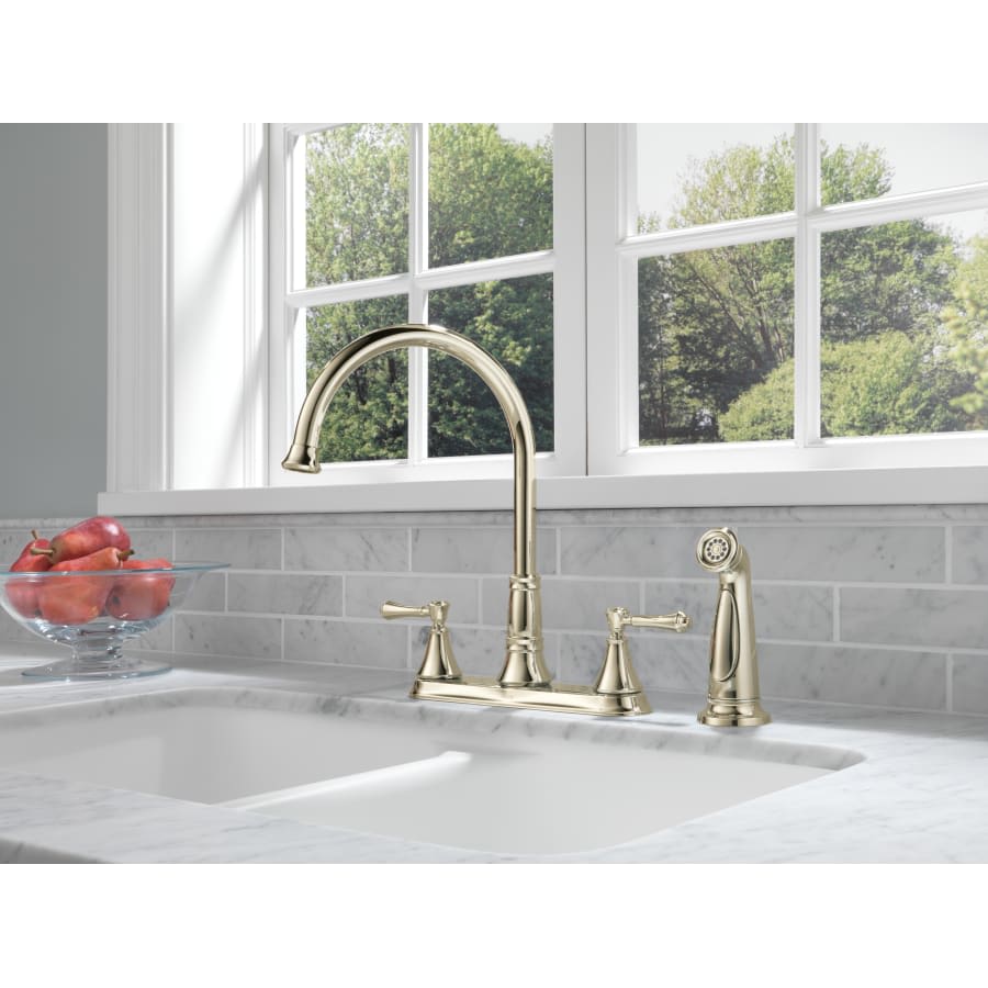 Cassidy Kitchen Faucet with Side Spray - Includes Lifetime Warranty