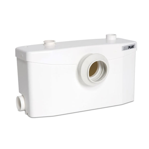 Saniplus® Macerator Pump, 1.28 gpf, 2 in Inlet, 1/2 hp