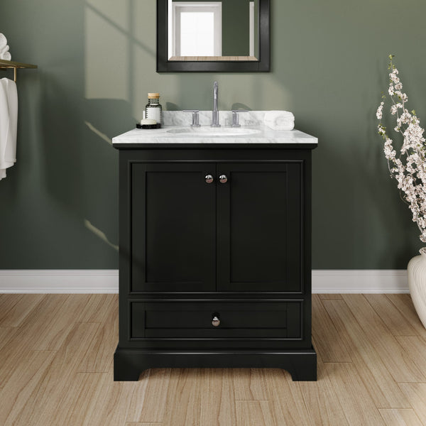 Deborah Single Bathroom Vanity - 30W x 35H x 22D