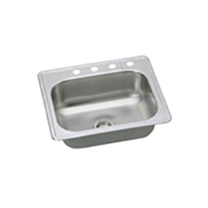 Bealeton 25" Drop In Single Basin Stainless Steel Kitchen Sink