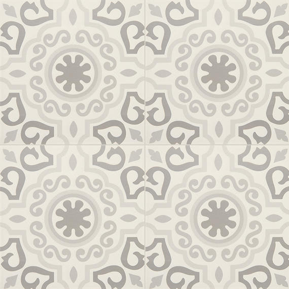Memoir Crystal Grey Square 12X12 Matte