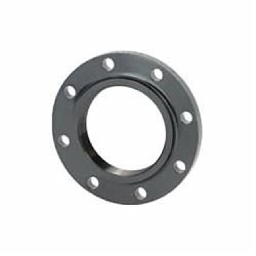 Raised Face Flange, 1-1/2 in, Slip On, 5 in OD, 4 Bolt Holes, 150 lb, Carbon Steel