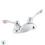 Double Handle Centerset Bathroom Faucet from the M-BITION Collection (Valve Included)