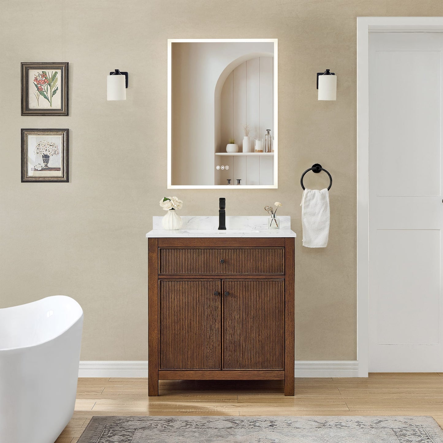 Pendry Single Bathroom Vanity - 30W x 35H x 22D