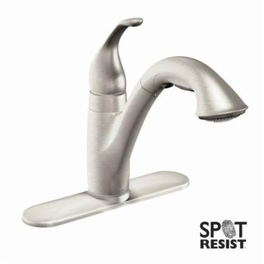 Camerist® Kitchen Faucet, Deck Mount, ADA, 1 Lever Handle, 1 or 3-Hole, Spot Resist Stainless