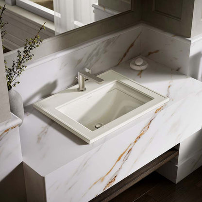 Memoirs Stately 17" Drop In Bathroom Sink with 1 Hole Drilled and Overflow