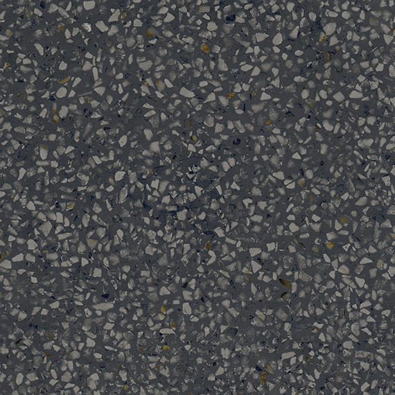 D_Segni Terrazzo Black Square 8X8 Matte