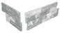 Stacked Stone Mountain Glacier Rectangle, Natural Cleft 6X24