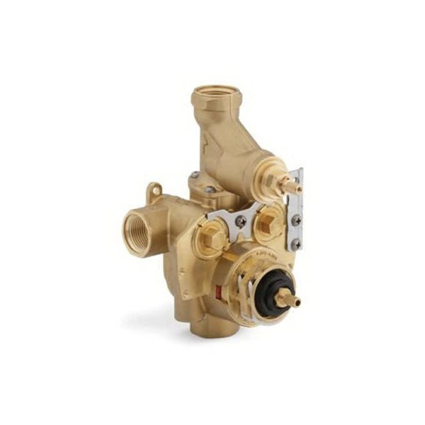 MasterShower® Thermostatic Valve, 3/4 in, NPT, Brass Body