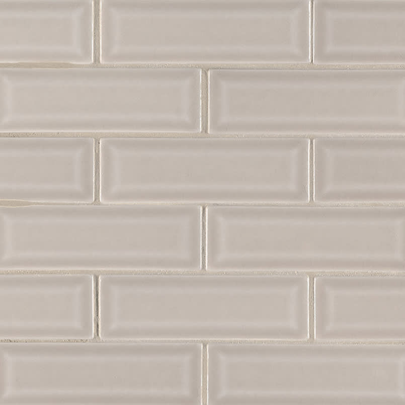 Portico Pearl Beveled Tile