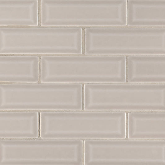 Portico Pearl Beveled Tile