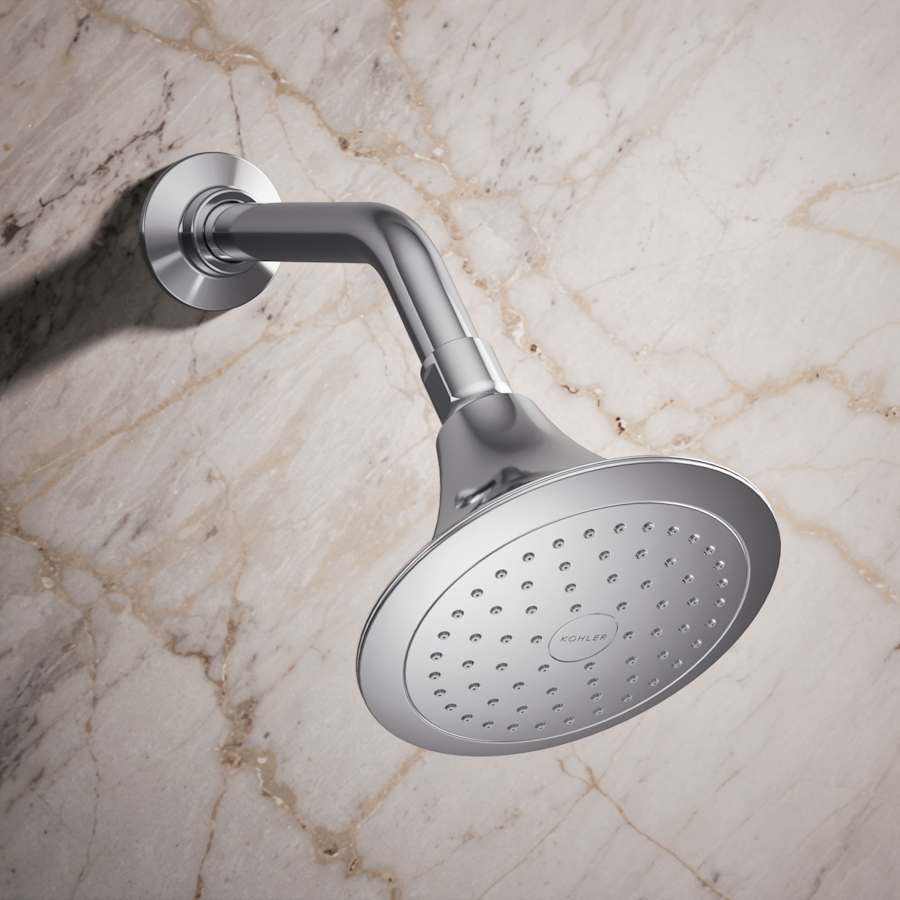 Forte 2.5 GPM Single Function Shower Head with Katalyst Air-induction Technology