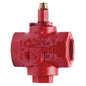 Plug Valve, 3/4 in, FNPT, Cast Iron