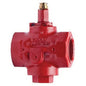 Plug Valve, 1-1/4 in, FNPT, Cast Iron