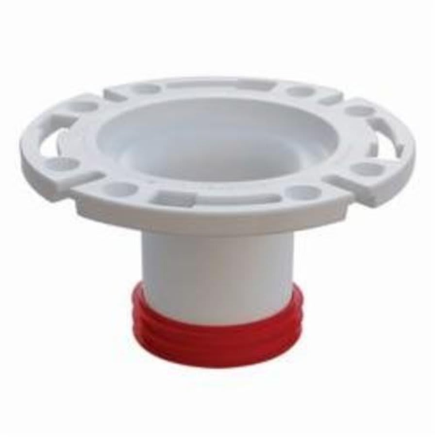 PushTite™ DWV Closet Flange, 4 x 3 in, Hub, ABS