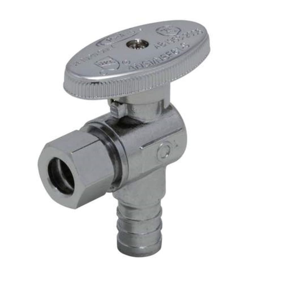 1/2" x 3/8" Quarter Turn Angle Valve