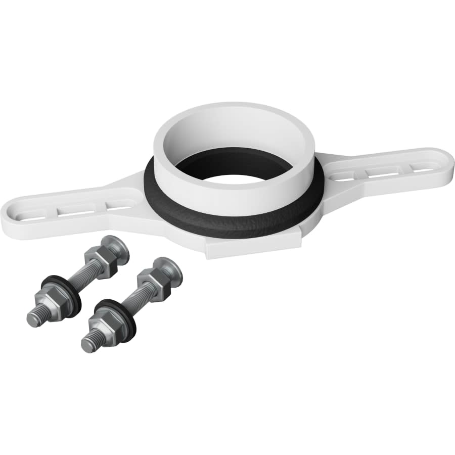 2" PVC Horizontal Hub Urinal Flange Kit