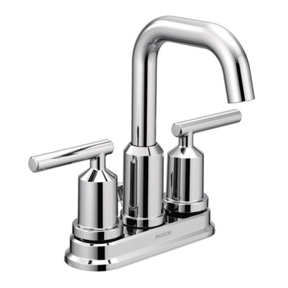 Gibson Double Handle Centerset Bathroom Faucet with Duralast Valve Technology and Pop-Up Drain Assembly