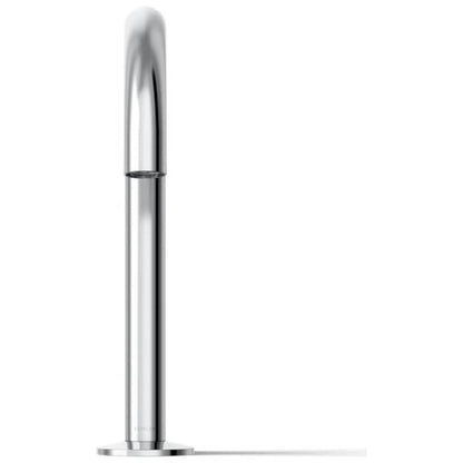 Components 1.2 GPM Widespread Bathroom Faucet with Drain Assembly and Tube Design Spout - Less Handles